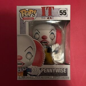 Funko Pop! Movies Clown Figure with Red and White